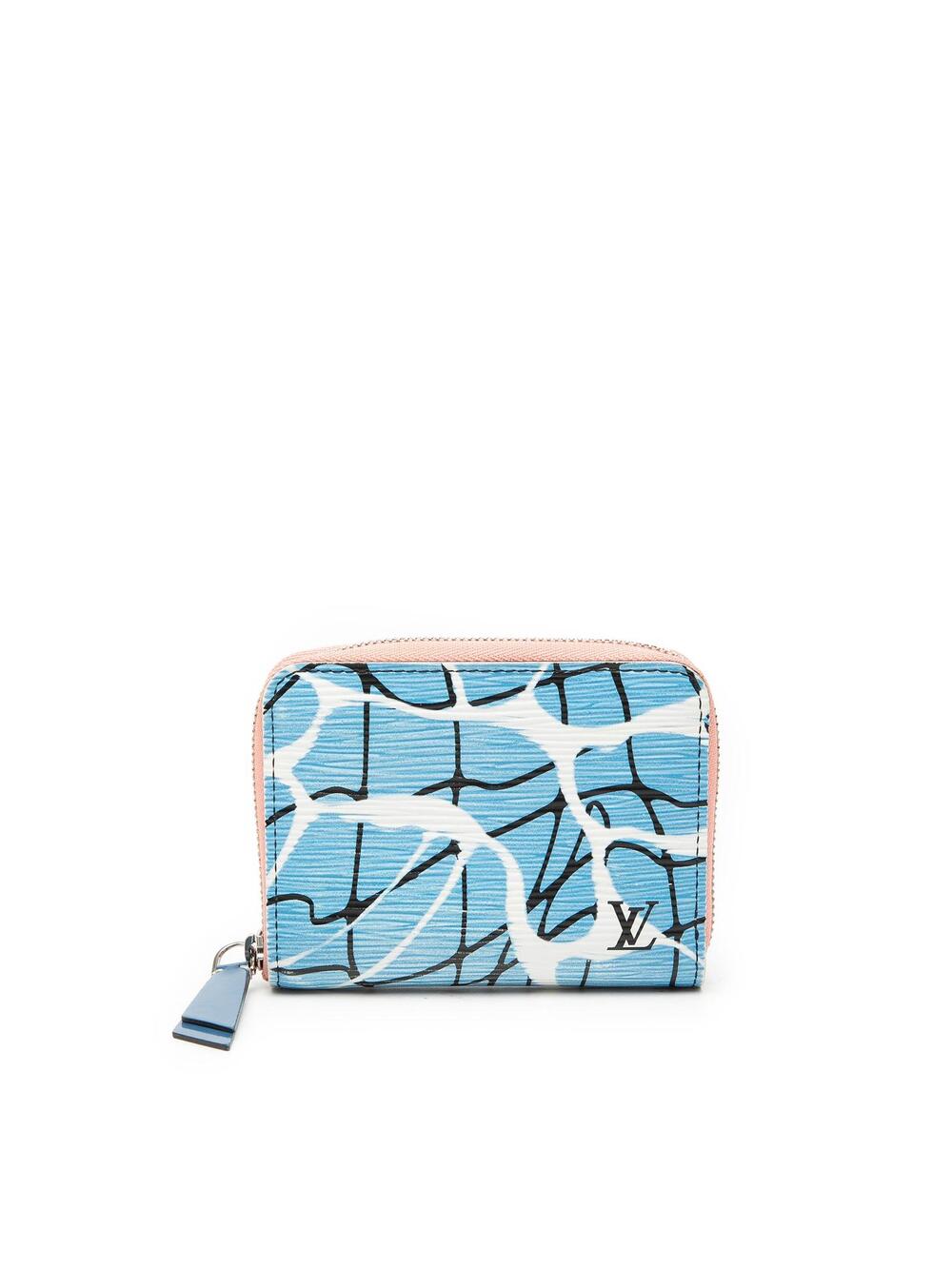 Louis Vuitton Epi Aqua Zippy Coin Purse #349878L51B